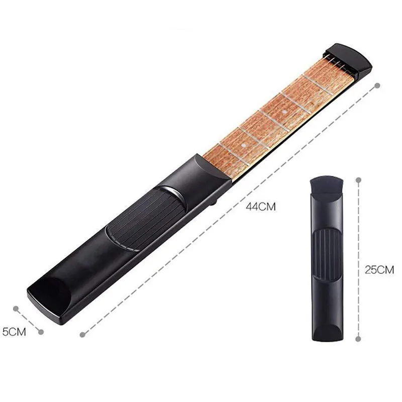 6Tone Pocket Guitar Practice Neck Portable Guitar Chord Trainer Tool