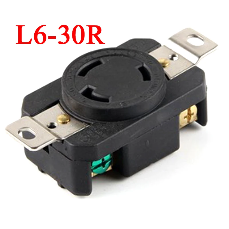 America NEMA 20A 30A Industry Twist Lock Power Socket L14-30R 6-30R 18-30R 19-30R 21-30R L5-30R 20R US Wiring Connector Outlet