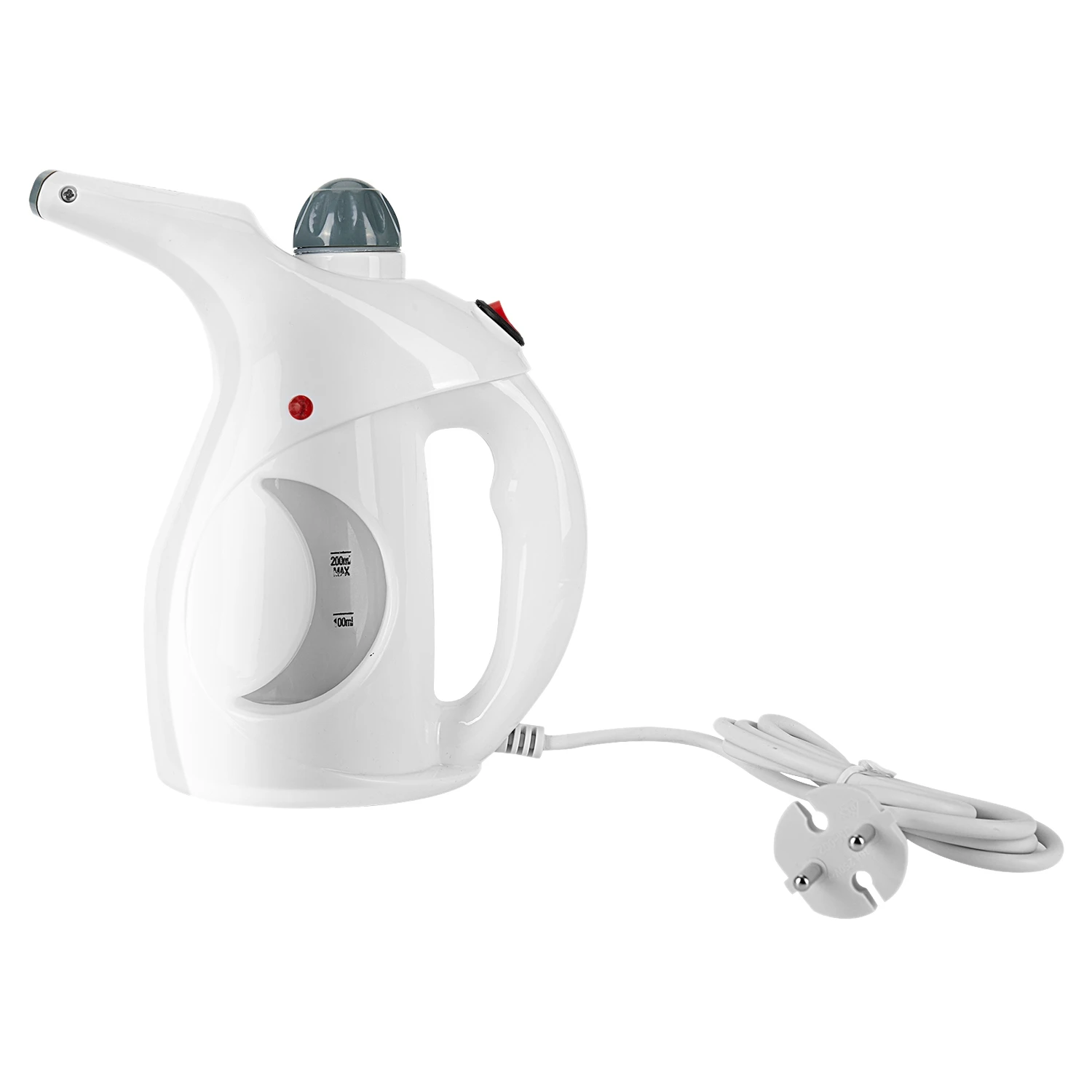 Popular Garment Steamer High-quality PP 200 ml Portable Clothes Iron Steamer Brush For Home Humidifier Facial Steamer Blue EU Pl - Цвет: White