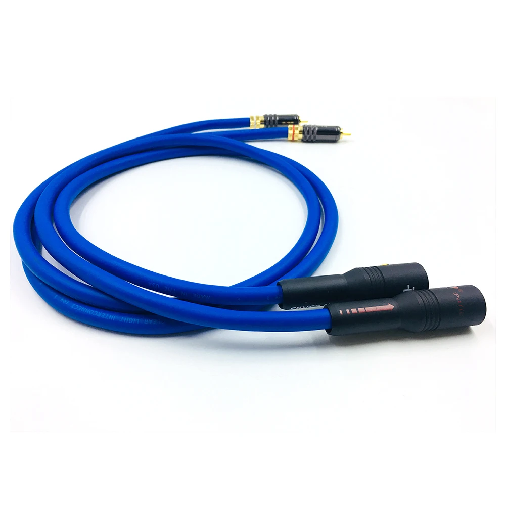 Бесплатная доставка пара hi fi Cardas RCA на XLR сбалансированный штекер аудиокабель