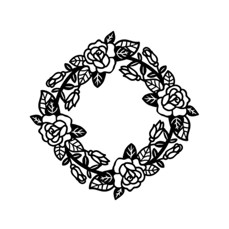 

DiyArts Flower Blossom Wreath Metal Cutting Dies Stencils for DIY Scrapbooking Decoration Embossing Handcraft Die Cut 2019