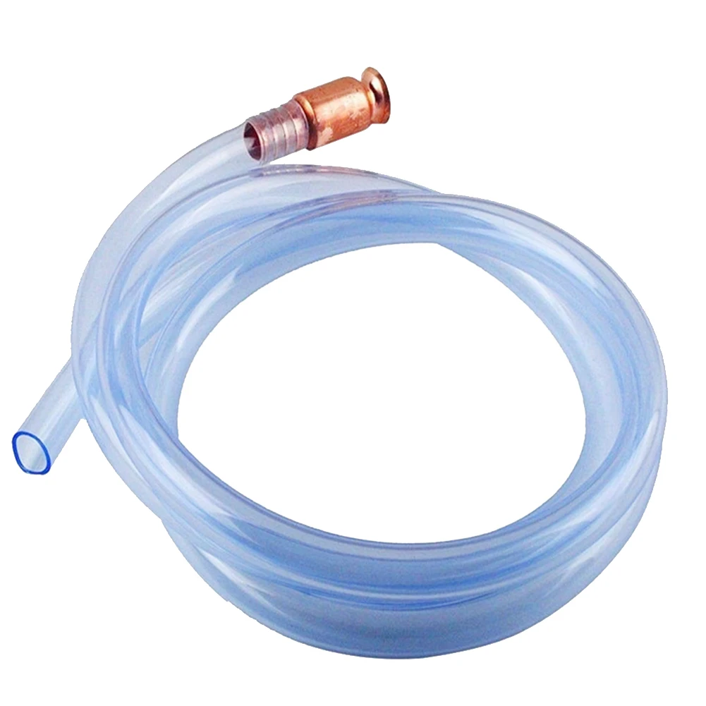

6ft Practical Self Priming Fuel Safety Car Gas Syphon Pump Water Gasoline PVC Accessories Hose