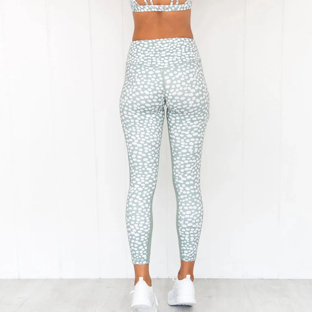 Новые популярные женские Yogawear Женские легинсы повседневная спортивная одежда фитнес тренировки мягкие леггинсы женские брюки для отдыха с высокой талией