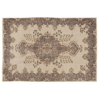 

Handmade Natural Vintage Turkish Area Rug 177x263 Cm-5'10''X8'8''
