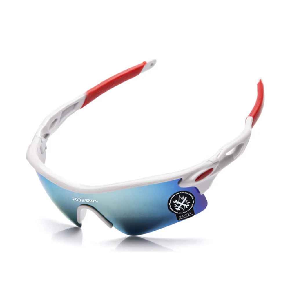 C06 White Cycling Eyewear Glasses Outdoor Sport Mountain Bike MTB Bicycle Glasses Motorcycle Sunglasses Eyewear Oculos Ciclismo - Цвет: C06 White