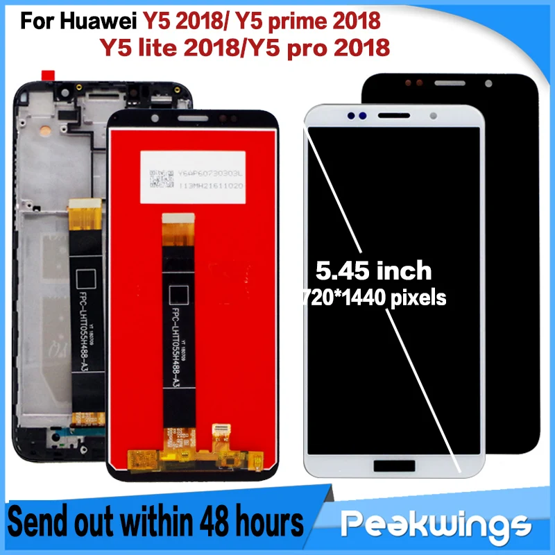 5 45 ''LCD для Huawei Y5 Lite 2018 LCD HUAWEI ЖК дисплей с сенсорным экраном в сборе Prime LCD|Экраны