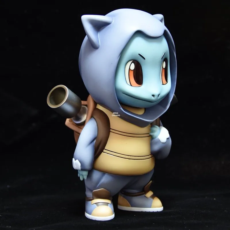" Squirtle аниме статуя Bulbasaur бюст чармандер полная длина портрет креативное украшение GK фигурка игрушка коробка 15 см V695