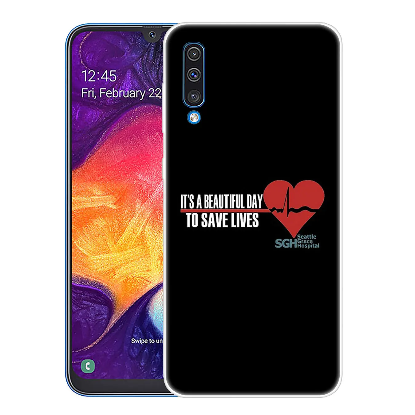 Lavaza серые Анатомия страсти жесткий чехол для телефона для samsung Galaxy A10 A20 A30 A40 A50 A60 A70 M40 M30 M20 M10 A20e крышка