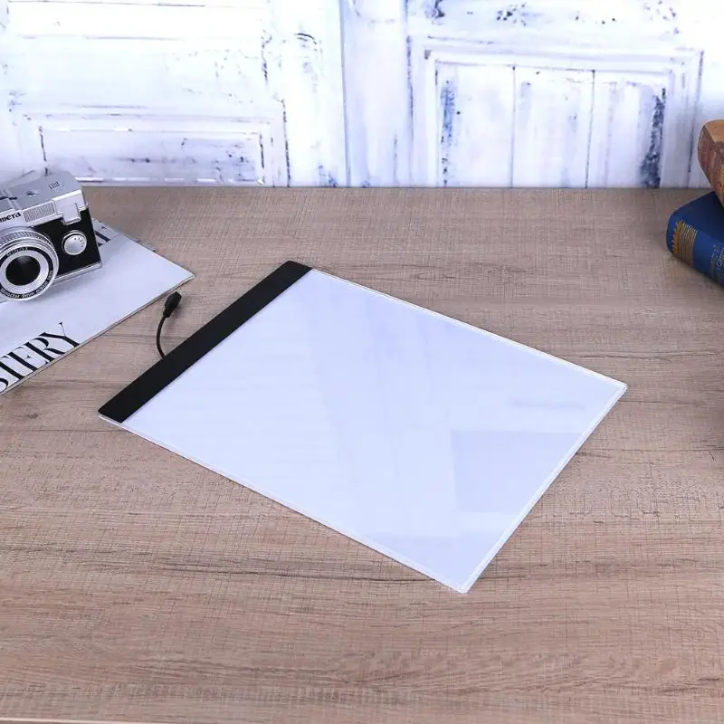 Цифровой графический планшет A4 светодиодный художник тонкий художественный Трафаретный Рисунок световая панель-бокс отслеживание письма портативный электронный планшет