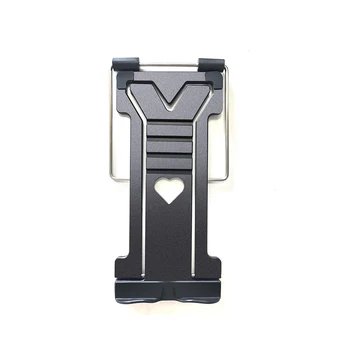 

Stand Holder for Displays Smart Phone Portable Monitor Support Multi-Level Adjustment Bracket Tablet Black/Silver