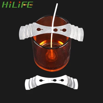

HILIFE Handmade Accessories Candle Wick Clip 1pcs Metal Candle Wicks Holder Centering Device DIY For Candle Making