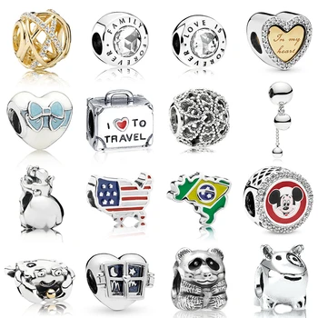 

NEW 100% 925 Sterling Silver 1:1 Window Heart Shine In My Heart Charm Fit DIY Original Bracelet Jewelry The Factory Wholesale