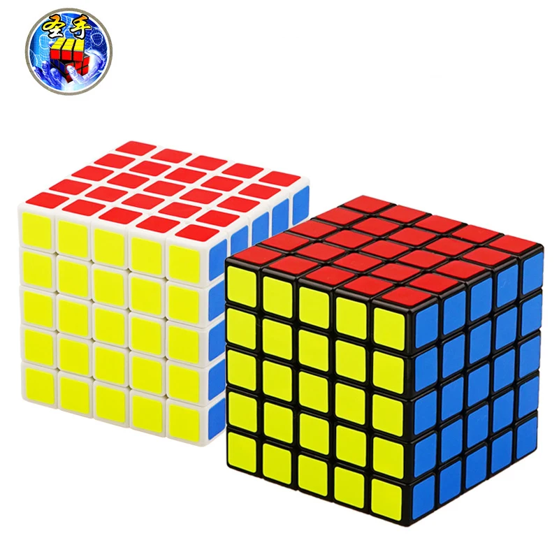 

Shengshou 5x5x5 Speed Cube Professional Ultra-smooth 5*5*5 Magic Cubos Twist Puzzle Educational Toys for Children Boys Gift
