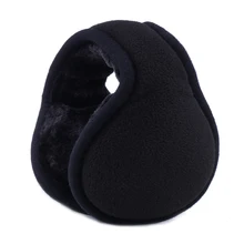 2021  New Winter Men Earmuffs Women Ear Muffs Pashmina Ear Warmer Foldable Adjustable Faux Cashmere Ear Cover Earflap Warm
