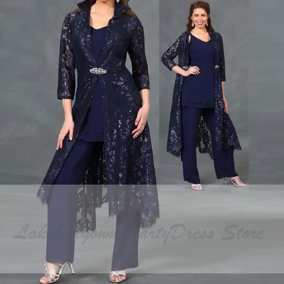 3 piece evening gowns