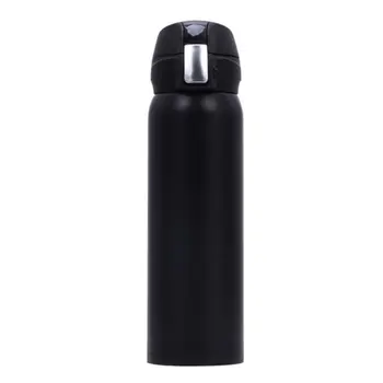 

Double Walled Vacuum Insulated Travel Coffee Mug, Stainless Steel Flask, Sports Water Bottle, One Hand Open,16OZ