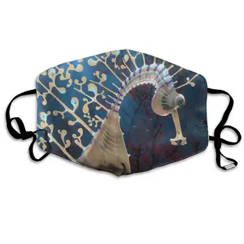 

Sea Horse Unisex Mask Indoor Outdoor Cycling Camping Travel Windproof Sun Anti Dust Mask Mouth with Adjustable Ear Loops