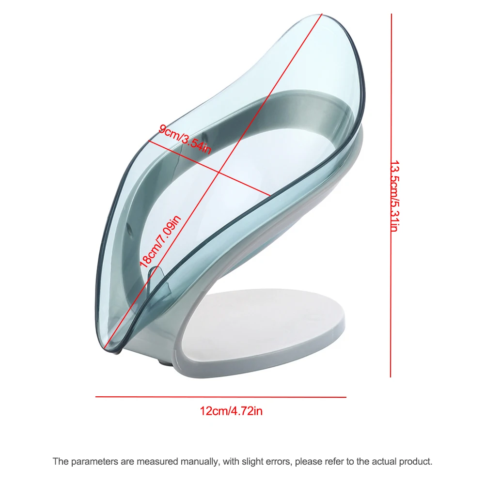Креативное прозрачное мыло в форме листа ванная комната Туалет Бесплатная