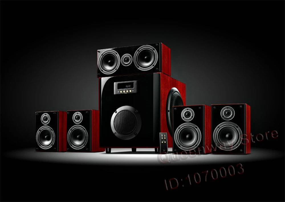 Мультимедийная акустическая система M60 5 1 suround HiVi 5.1S Center 5.1C Active сабвуфер