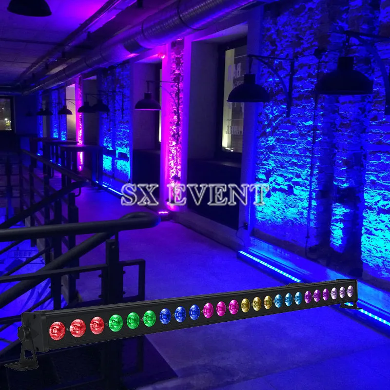 24x3w Led Wall Washer Light Rgb Led Bar Lights Aluminum Case Channels Led Dj Disco Stage Light Stage Effect - AliExpress