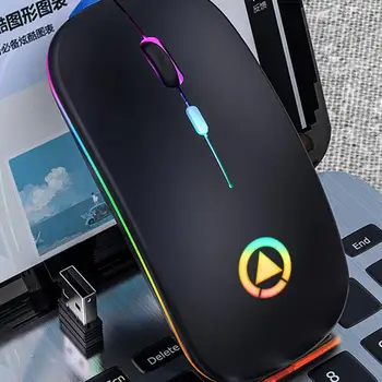 

2.4GHz wireless Optical Wireless Gaming Mouse Home Office For PC Notebook Laptop Silent Lightt 110*60*25mm with Usb Receiver