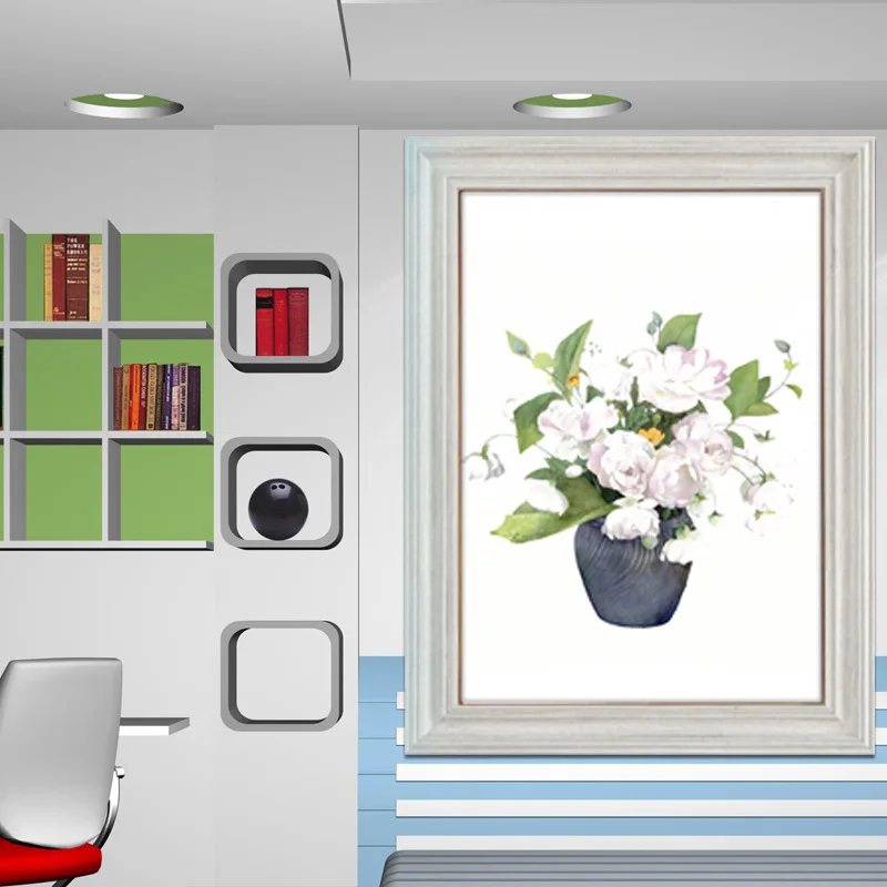 Алмазная живопись новый стиль для гостиной спальни серии маленьких цветов и