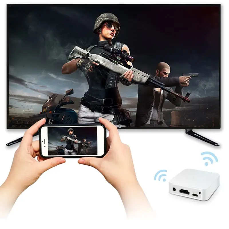 Зеркало Ссылка коробка WiFi Дисплей Android iOS навигация Miracast Airplay DLNA USB2.0 634A
