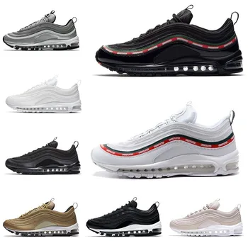 

Couple Models 2020 New Sneakers Men Men's and Women's Shoes Silver Bullet Full Palm Cushion Cushioning Shoes Men