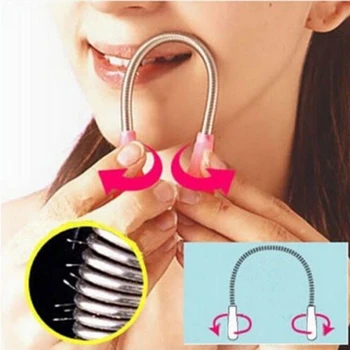 

Hot Sales Face Facial Body Hair Epilator Spring Remover Stick Removal Threading Nice Tool Epilator
