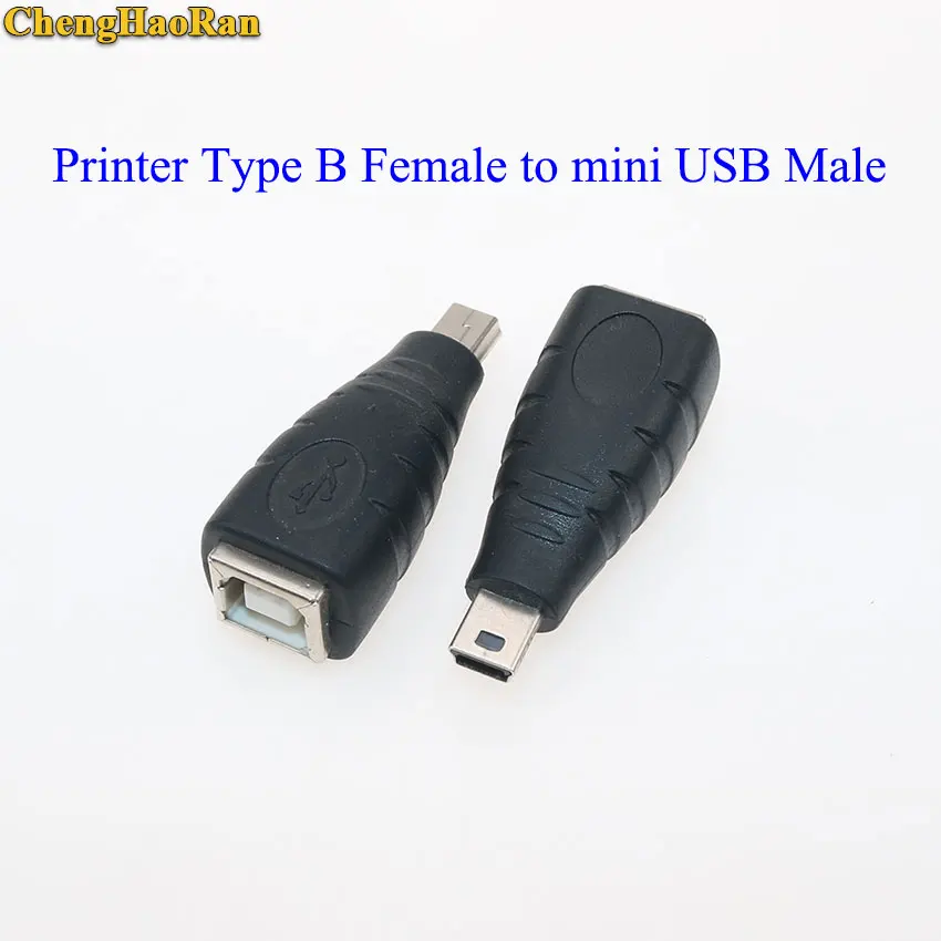 P ChengHaoRan Micro/Mini USB или USB 2,0 Мужской Женский Принтер usb штекер jack разъем питания зарядный адаптер для телефона MP5 и т. Д - Цвет: P