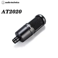 Audio Technica-micrófono de condensador Vocal AT2020, profesional, K Song, grabación en vivo
