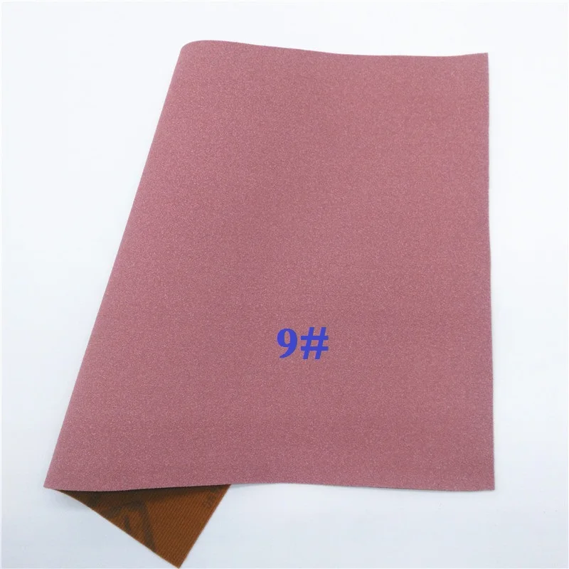 9 1 шт. A4 Размер 21X29 см замша кожа для лук DIY сумки обувь K23 - Цвет: 9