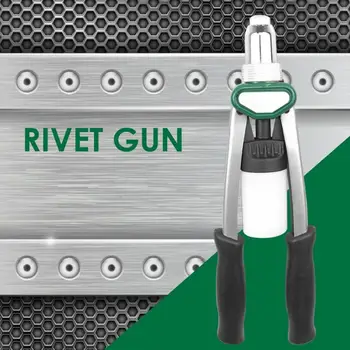 

Blind Riveter Hand Insert Rivet Nut Tool Manual Mandrels Household Repair Tool Gun Clinch Bolt Hand Repair Tool Accessory