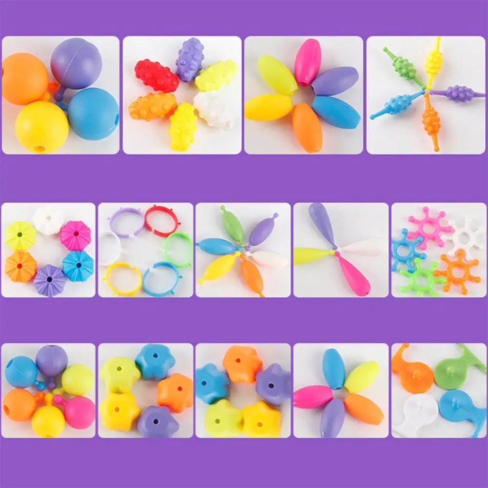 70 шт. бусины популярного дизайна поделки DIY игрушки ювелирные изделия аксессуары интеллект Образование кольцо браслет ожерелье Макияж игрушка