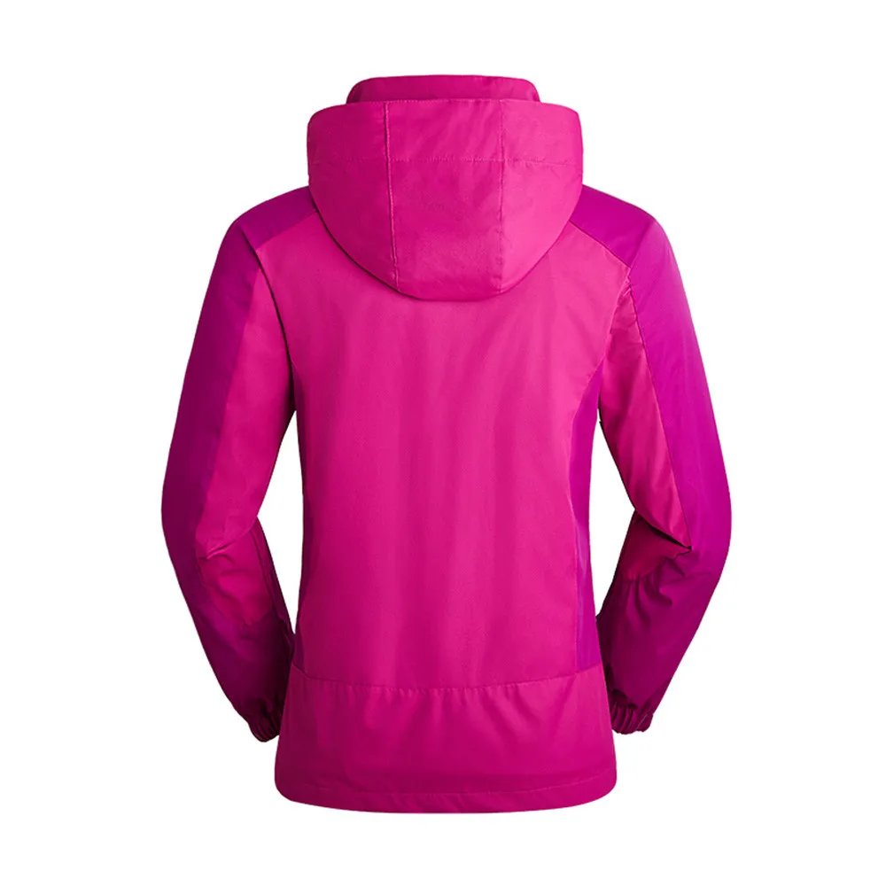 Осенне-зимние уличные женские софтшелл для кемпинга водо-и ветронепроницаемые куртки альпинистские треккинговые лыжные пальто женские спортивные куртки