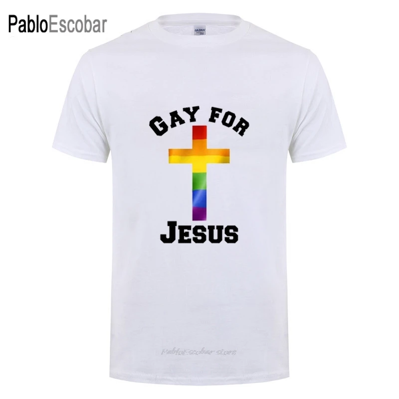 Гей футболка Jesus забавная религиозные статуи Христа шутка Ретро Библии гордость |