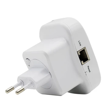 

WiFi Signal Amplifier, Up to 300Mbps WiFi Range Extender Repeater Wireless Signal WiFi Booster Extender EU Plug