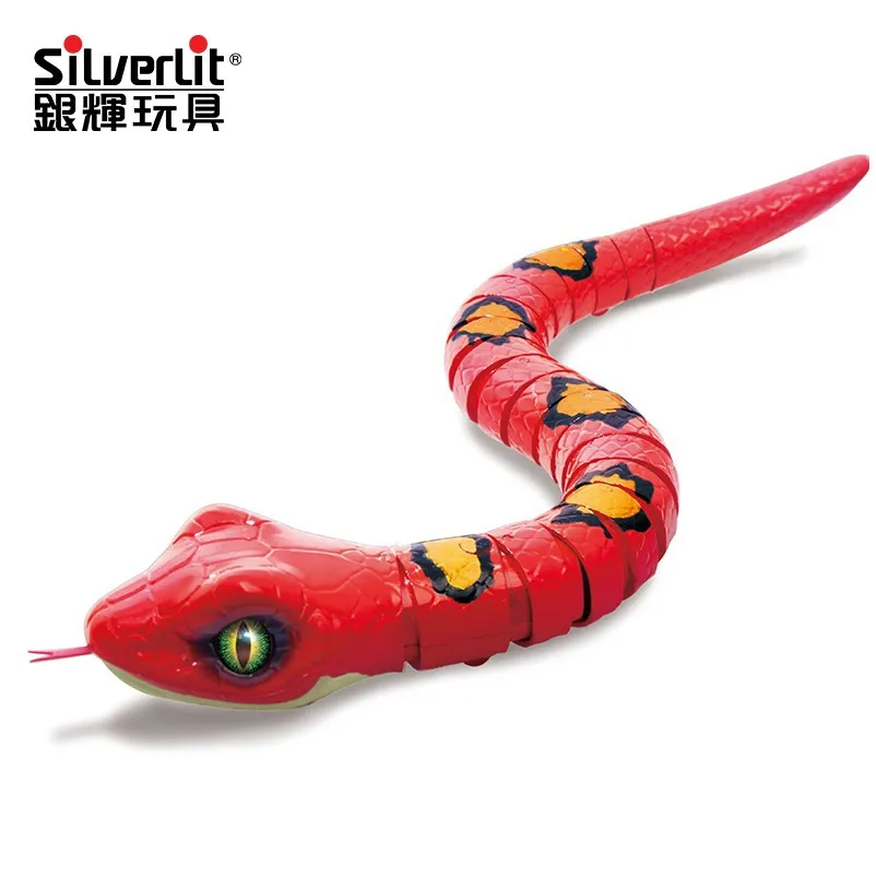 Silverlit/Silverlit мальчик игрушка пластиковая модель животного змея животное парк электрическая ползающая игрушка