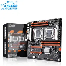 JINGSHA двойной разъем LGA 2011X79 настольная материнская плата поддержка 2x PCIe x16 M.2 SLi& Cross Fire Intel ЦП Xeon и память ECC Reg