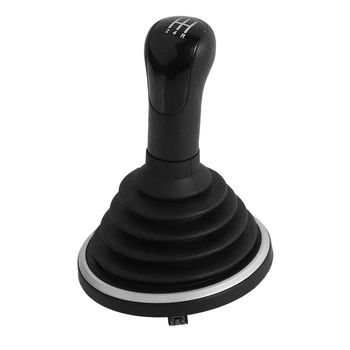

Car 5 Speed Gear Shift Knob Shift Boot Cover for Ford Fiesta 2002-2008
