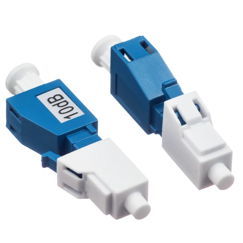 Быстрый соединитель волоконная муфта 1dB~ 15dB, LC/UPC SM SX фиксированный волоконно-оптический аттенюатор