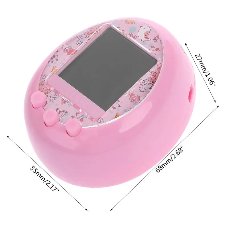 Дешево Ностальгическая 90S тамаготчи Виртуальная кибер игрушка для домашних животных Забавный цифровой HD цветной экран