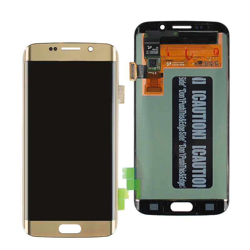 100% probado 5 1 &quotэкран для SAMSUNG Galaxy S6 Edge LCD G925 G925I G925F цифровой|Экраны мобильных