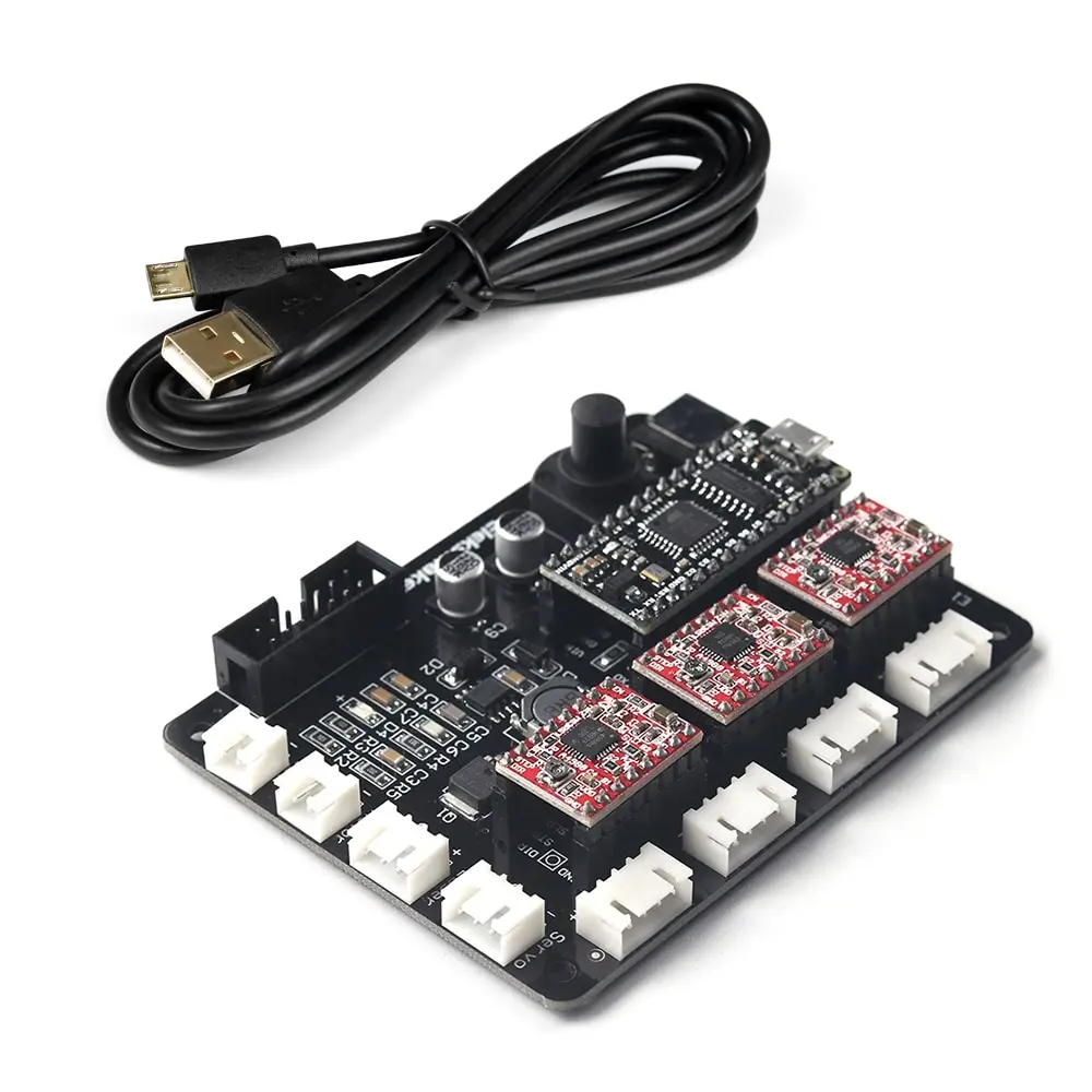 

XYZ 3 Axis Stepper Motor Driver Controller Board Control Panel for DIY desktop laser engraver dispensing machine printer plotter