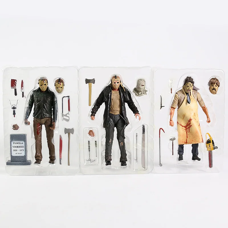 NECA: последняя глава Джейсона вурхеса/Техасская бойня на бензопиле 7 дюймов