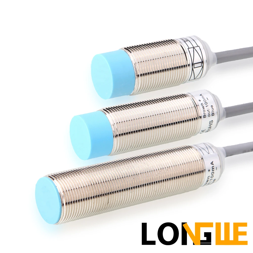 

LONGWE Long Short Shell IP68 M18 5mm 8mm Inductive Proximity Sensor LM18 for Car Washing