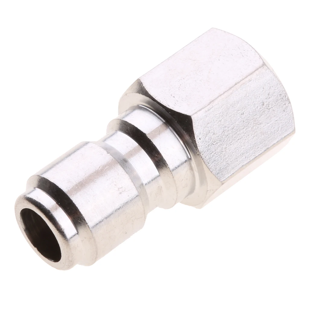 Quick Release Pressure Washer Hose Coupling with 3/8 Male Thread, For 15mm Female Thread