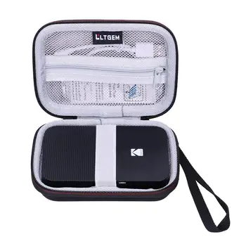 

LTGEM EVA Black Waterproof Shockproof Hard Case for Kodak Smile Instant Print Digital Camera