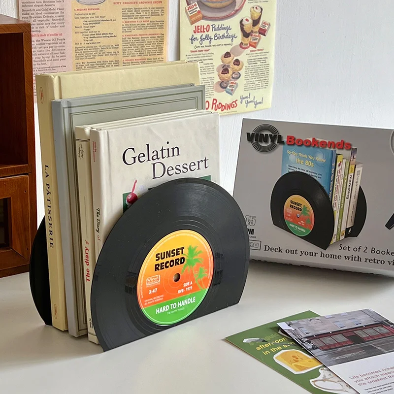 Book Stand ABS Vinyl CD Bookends