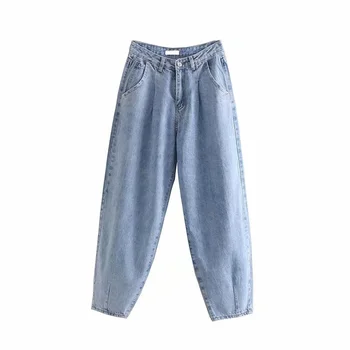 

High Street Vintage Jeans Woman Loose Jeans Mom High Waist Jeans Ripped Jeans For Women Boyfriend Jeans For Women Plus Size